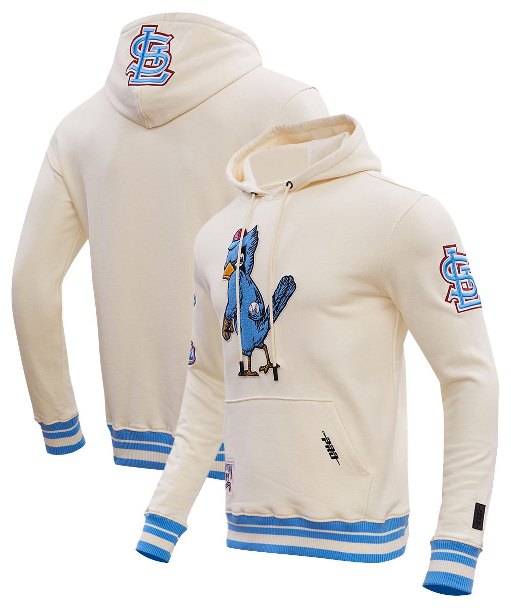 Pro Standard Men's St. Louis Cardinals Cream Retro Pullover Hoodie