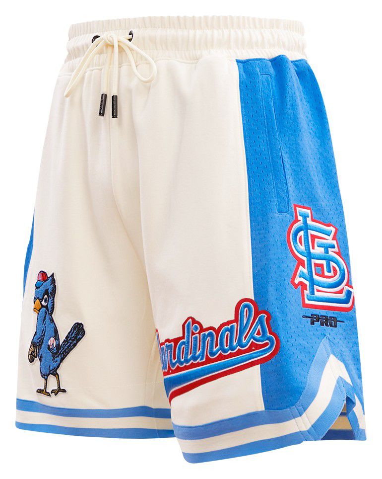 Pro Standard Men's St. Louis Cardinals Retro Double Knit 2.0 Shorts