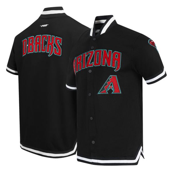 Pro Standard Men's Arizona Diamondbacks Black Warmup Jacket
