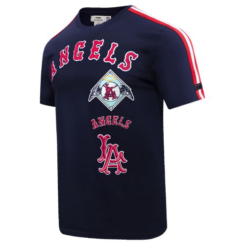 売れ筋商品|||４７ブランド Tシャツ トップス レディース Men's Navy Los Angeles Angels Borderline Franklin T-shirt Navy 47 Men's Los Angeles Angels Blue Double Header Cooperstown