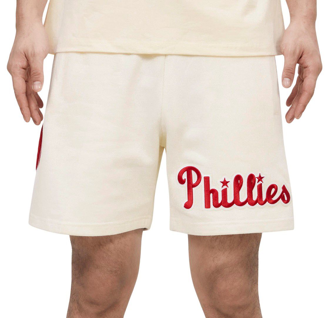 Pro Standard Men's Philadelphia Phillies Cream Retro Fleece Shorts
