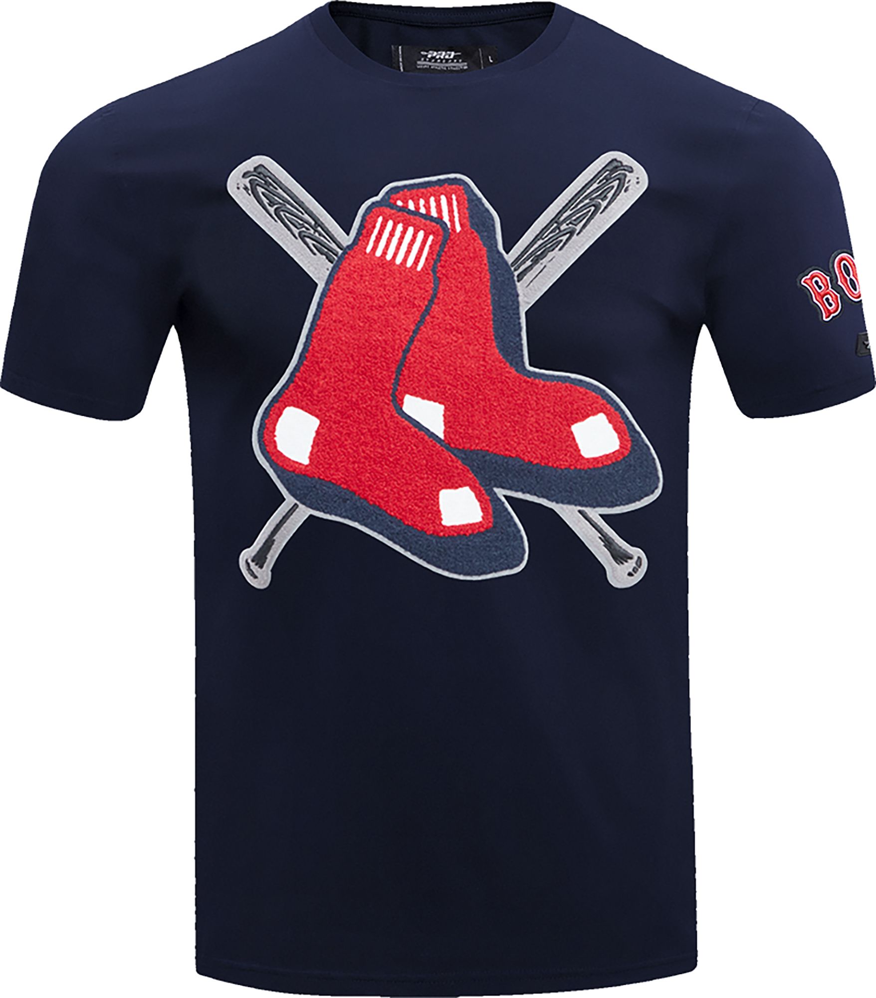 Pro Standard Men's Boston Red Sox Navy Mashup Single Jersey T-Shirt