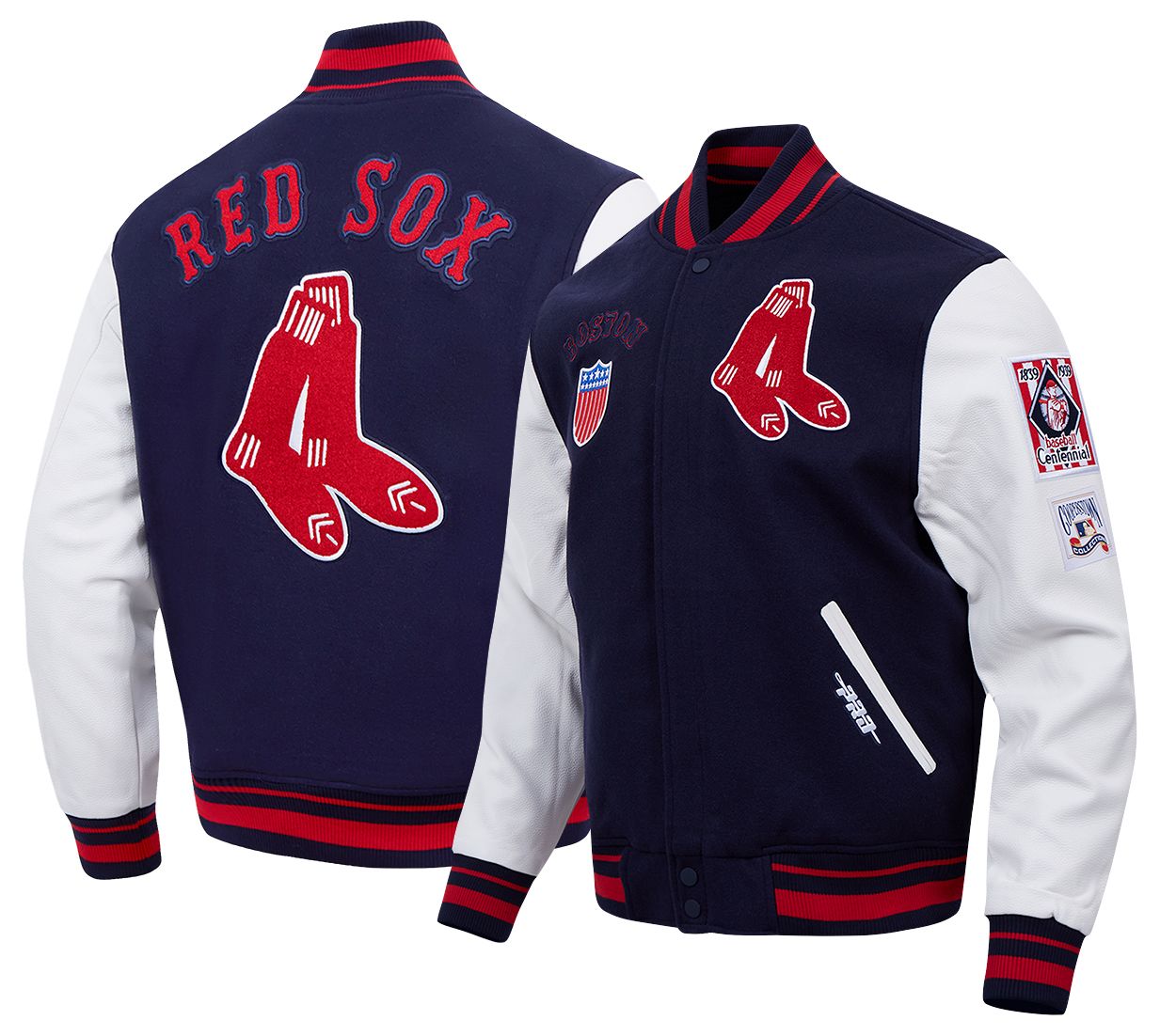 Pro Standard Men's Boston Red Sox Navy Retro Classic Jacket