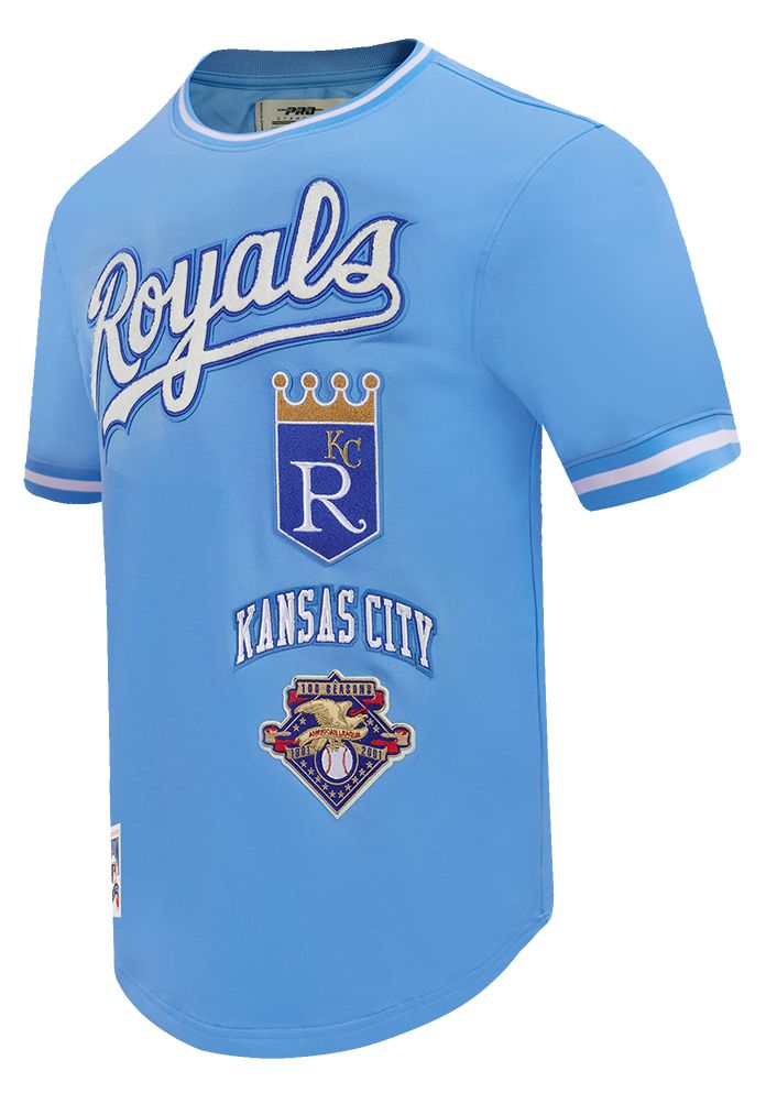 Pro Standard Men's Kansas City Royals Blue Retro Classic T-Shirt