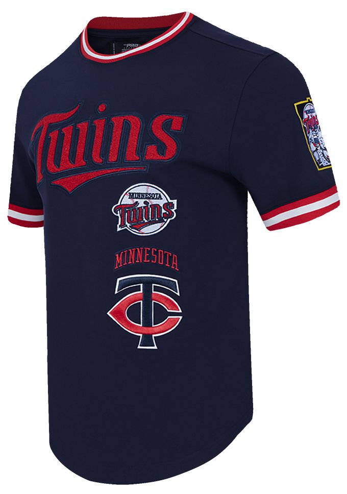 Pro Standard Men's Minnesota Twins Retro Double Knit T-Shirt