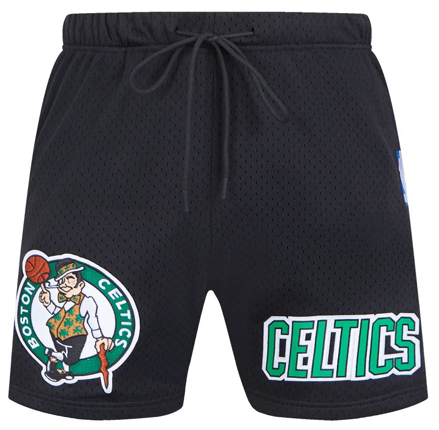 Pro Standard Adult Boston Celtics Mesh Black Shorts