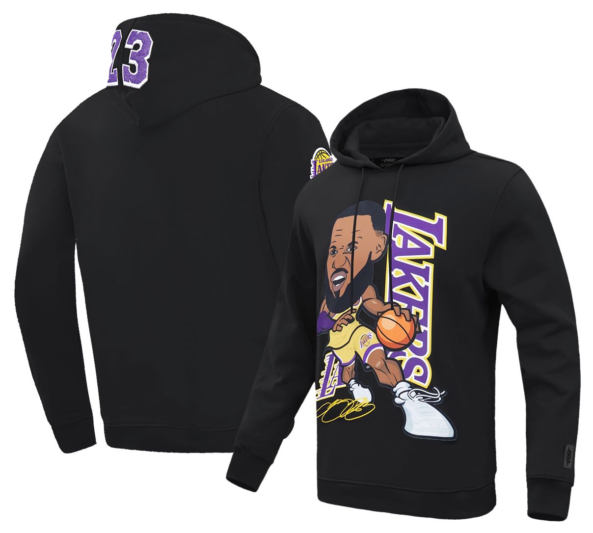 Pro Standard Men's Los Angeles Lakers LeBron James Remix Hoodie