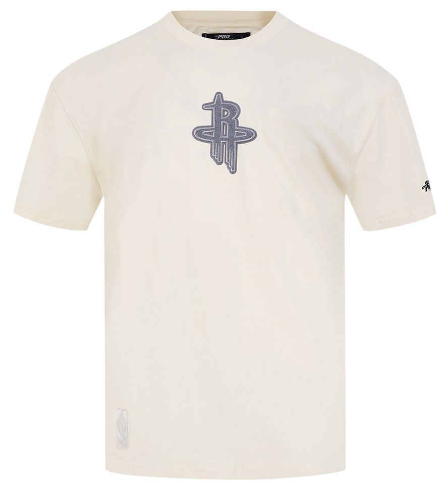 Pro Standard Men's Houston Rockets Off White T-Shirt
