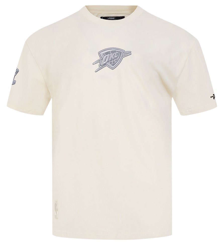 Pro Standard Men's Oklahoma City Thunder Off White T-Shirt