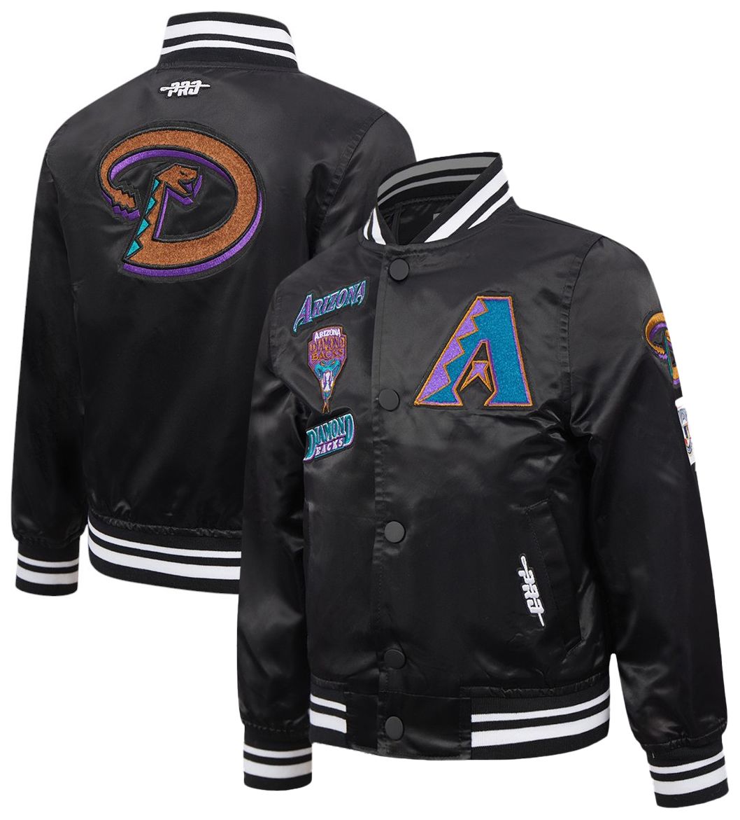 Pro Standard Toddler Arizona Diamondbacks Black Classic Satin Jacket