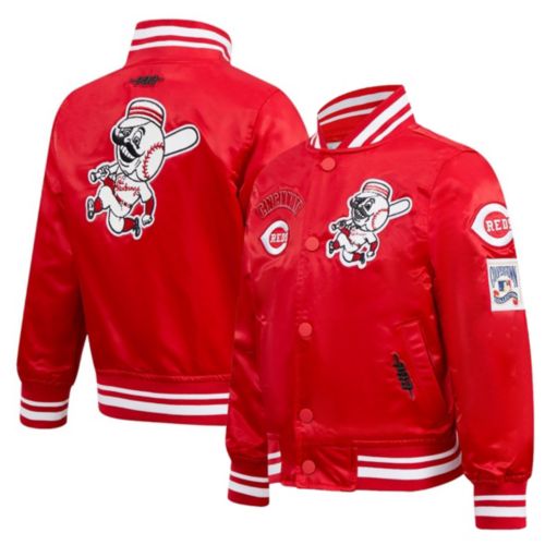 Pro Standard Men's Cincinnati Reds Retro Rib Satin Jacket Dick's