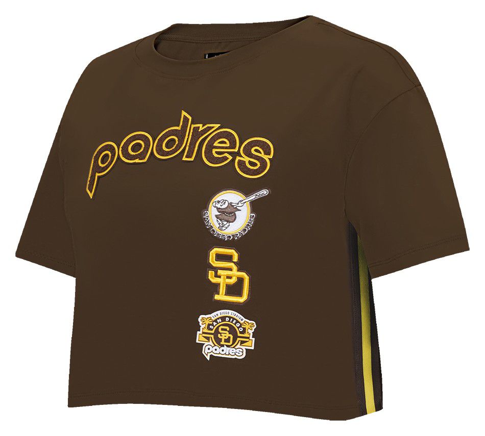 Pro Standard Women's San Diego Padres Retro Boxy T-Shirt