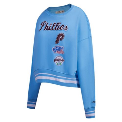 売れ筋商品|||ナイキ カットソー トップス レディース Women's  Philadelphia Phillies Oversized Long Sleeve Cropped Pullover Sweatshirt , Navy womens-nike-pink-philadelphia-