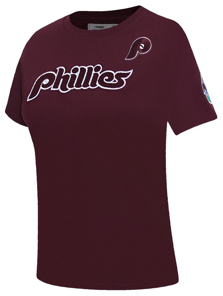 Pro Standard Women's Philadelphia Phillies Red Classic Slim T-Shirt