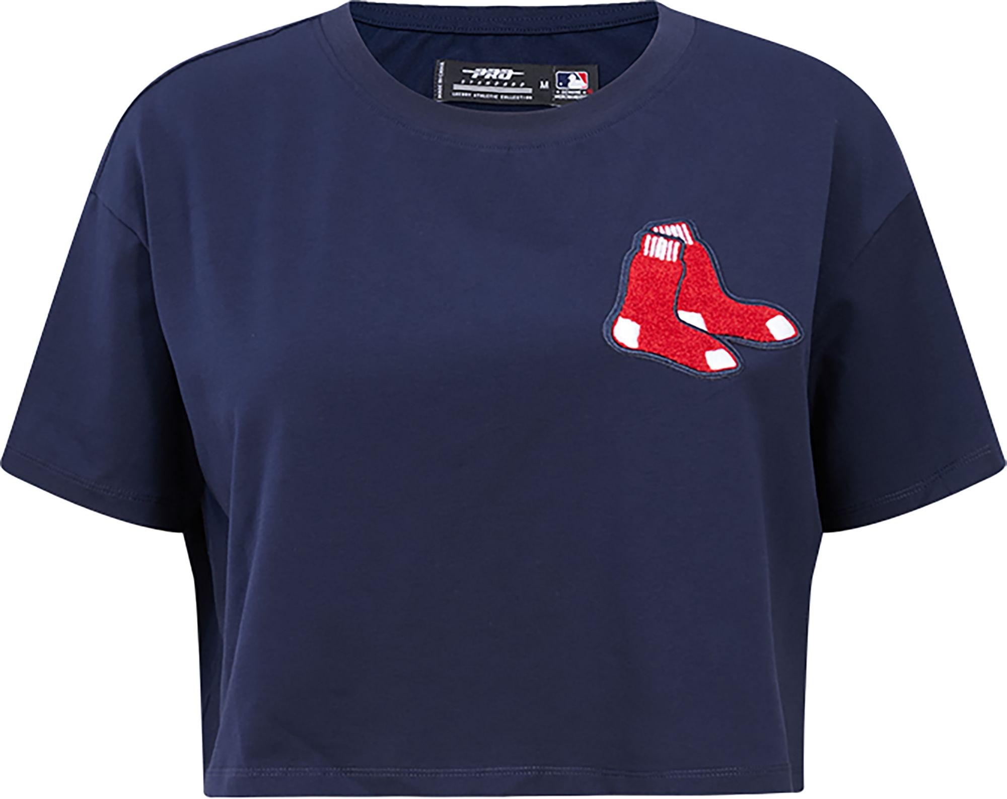 Pro Standard Women's Boston Red Sox Navy Retro Boxy T-Shirt