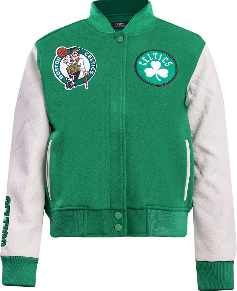 Pro Standard Women's Boston Celtics Wool Varsity Jacket