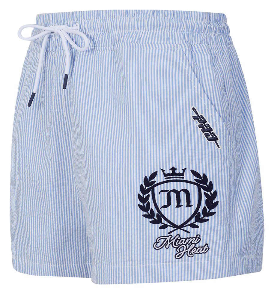 Pro Standard Women's Miami Heat Blue Country Club Shorts