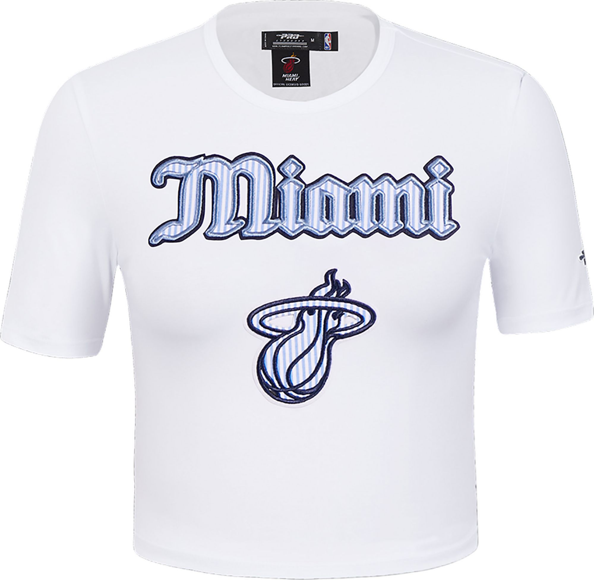 Pro Standard Women's Miami Heat White Country Club T-Shirt