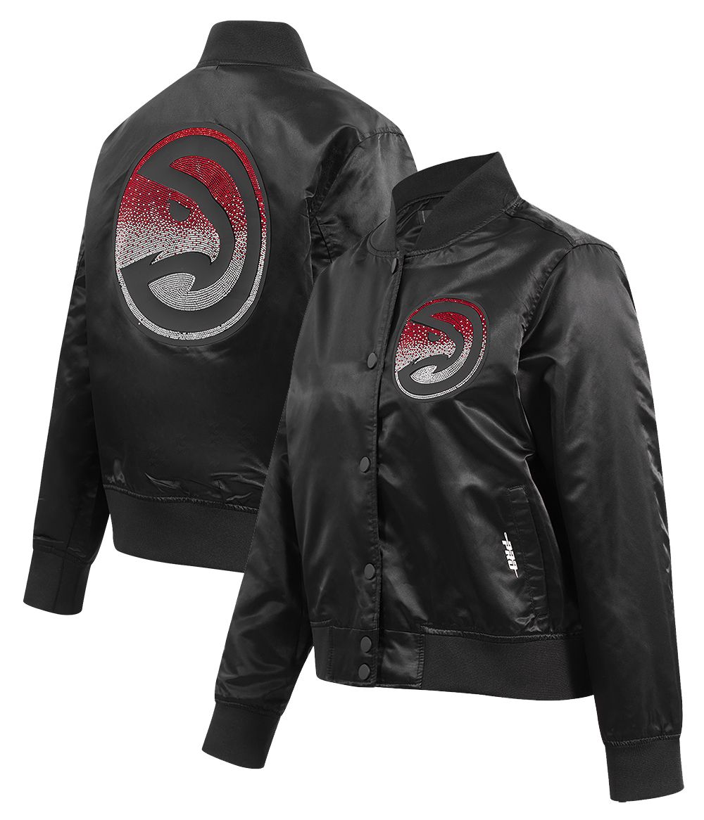 Pro Standard Women's Atlanta Hawks Jewel Satin Jacket