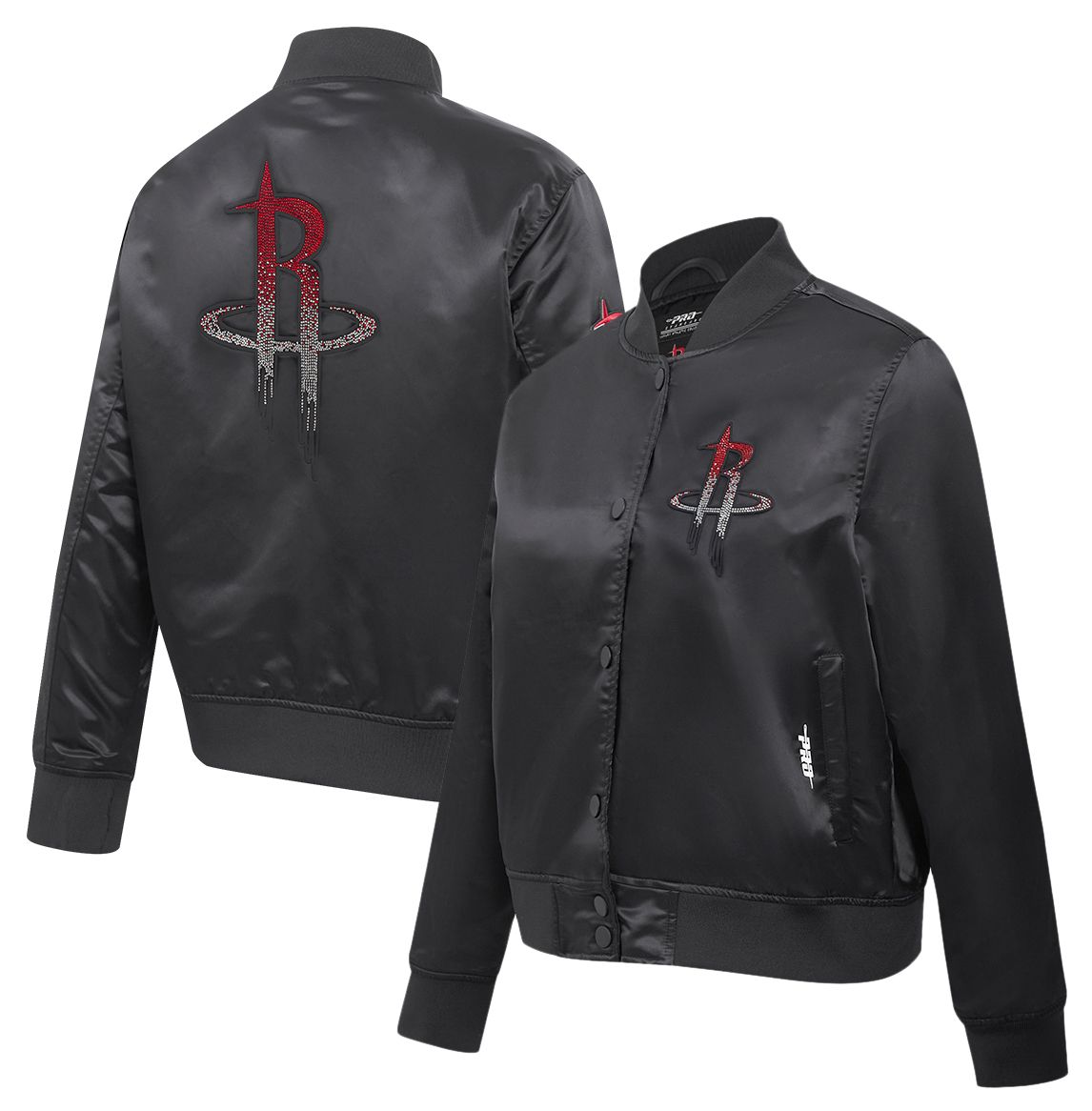 Pro Standard Women's Houston Rockets Jewel Satin Jacket