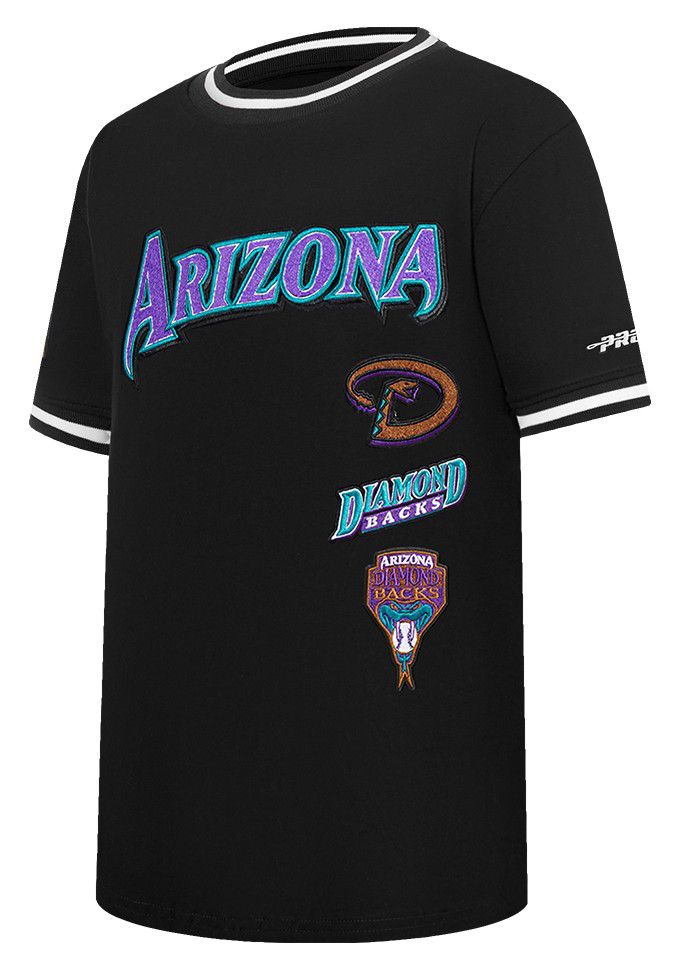 Pro Standard Youth Arizona Diamondbacks Black Classic Retro T-Shirt