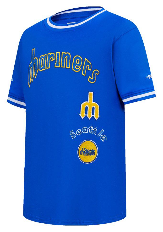 Pro Standard Youth Seattle Mariners Royal Classic Retro T-Shirt