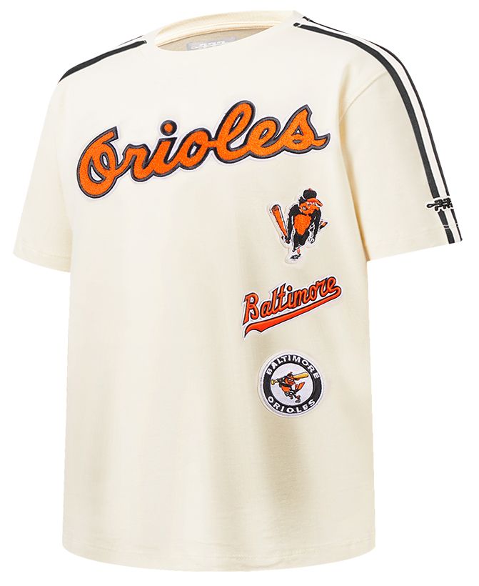 Pro Standard Youth Baltimore Orioles Cream Classic Retro T-Shirt