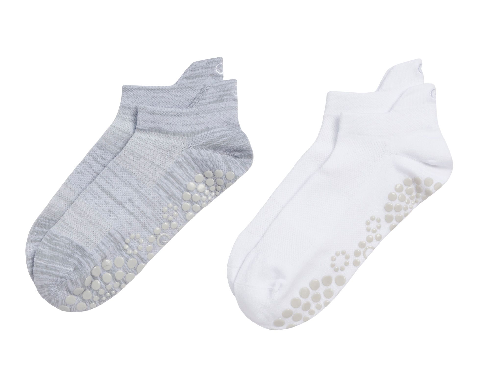 CALIA Women's Gripper No Show Socks 2-Pack