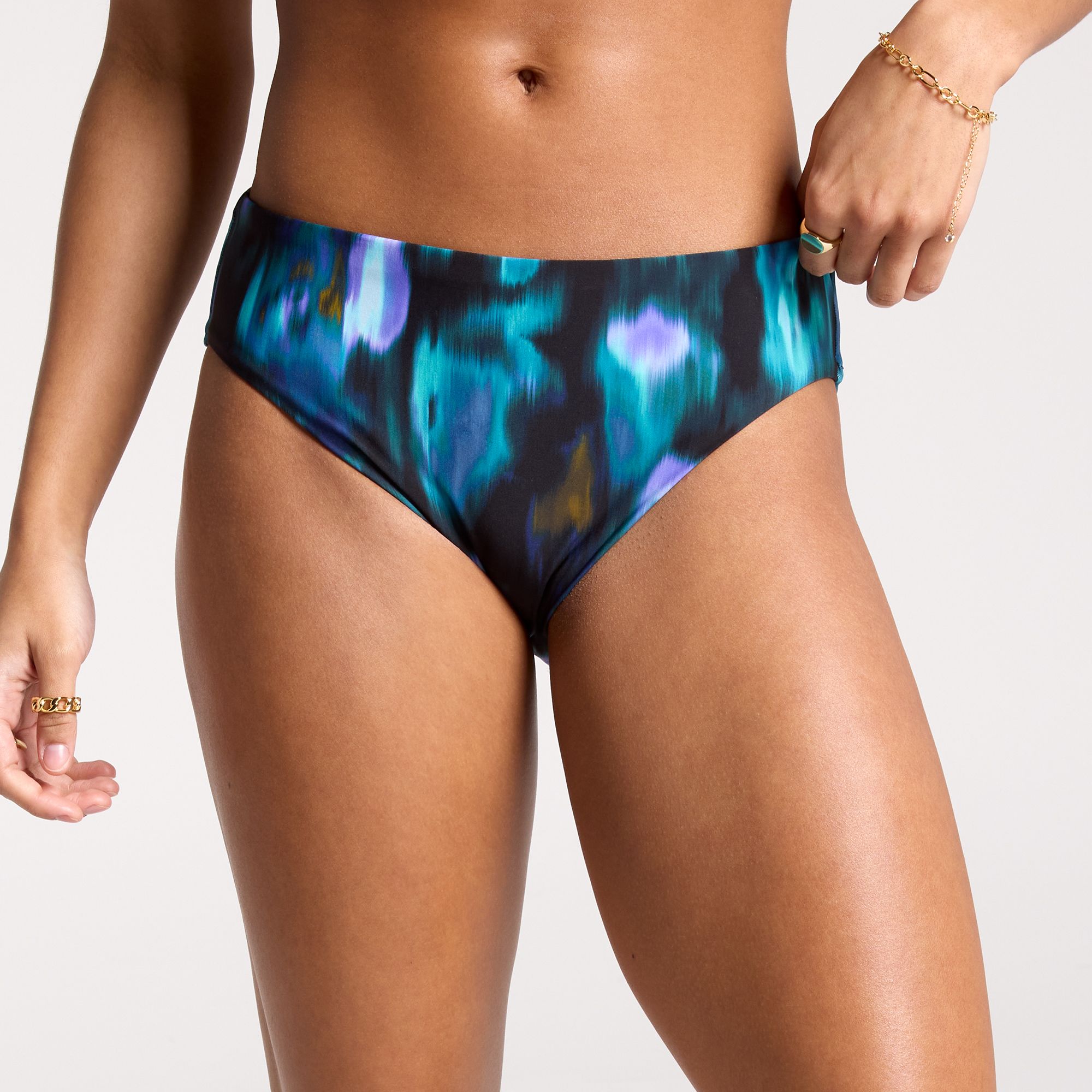 CALIA Women's Mid Rise Swim Bottoms