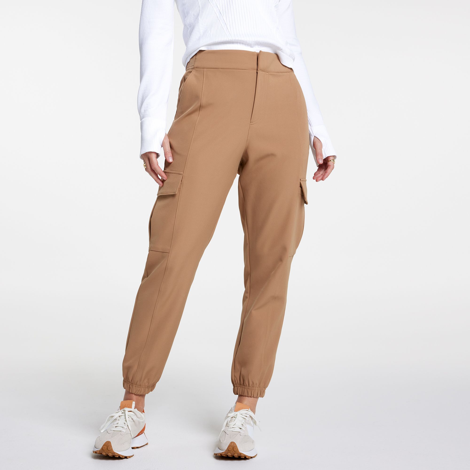 CALIA Women's Effortless Crepe Cargo Jogger