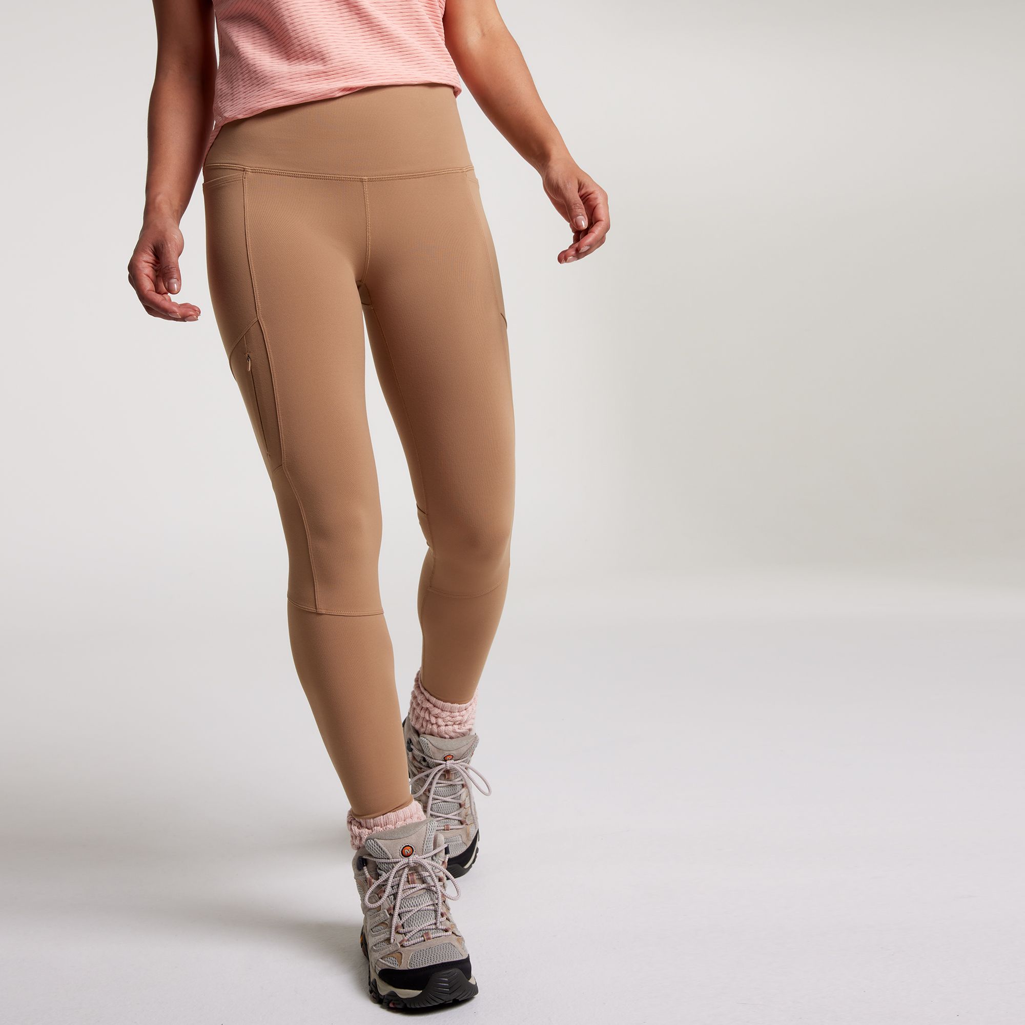 CALIA Women's Seamed Essential Full Length Hike Legging