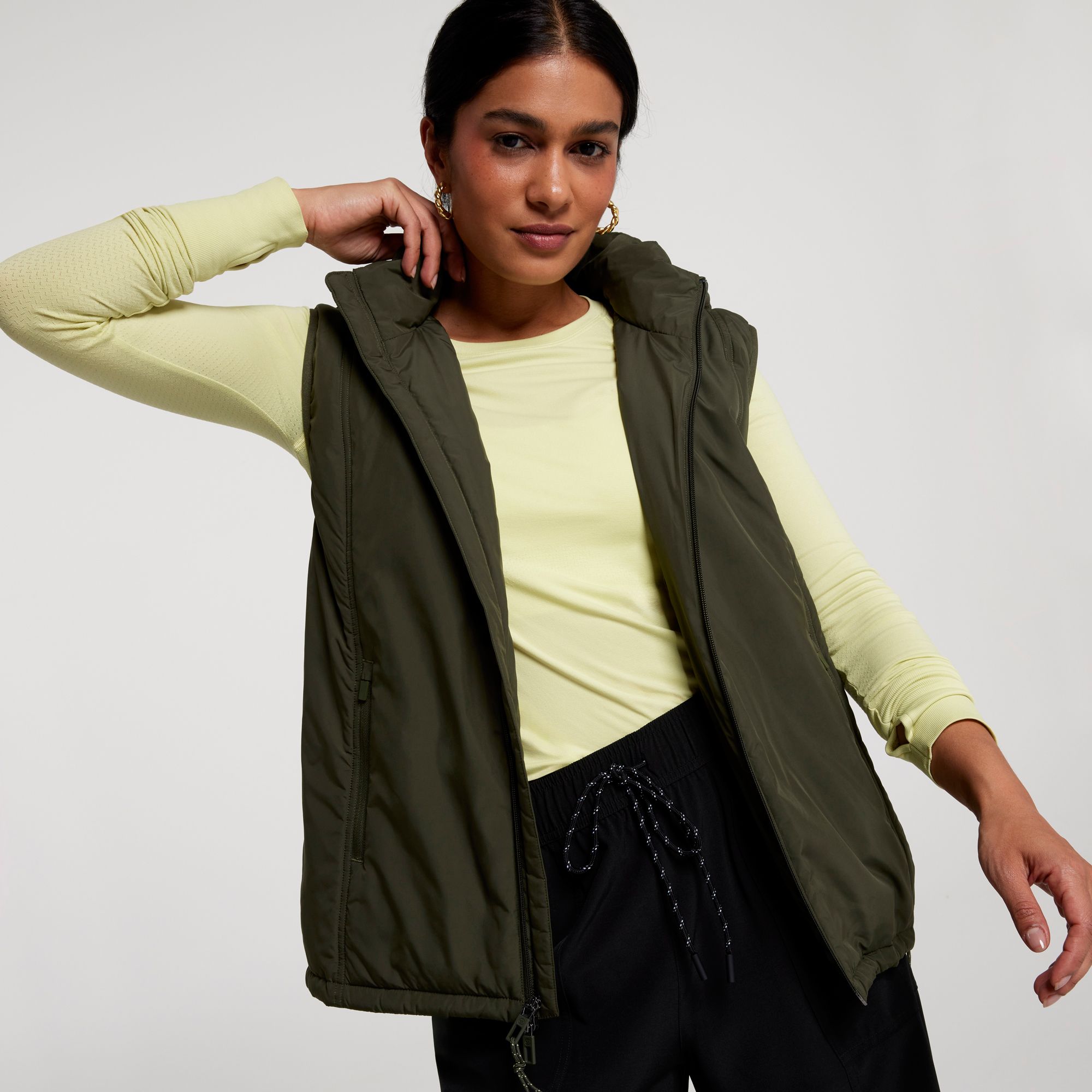 CALIA Women's Padded Packable Vest