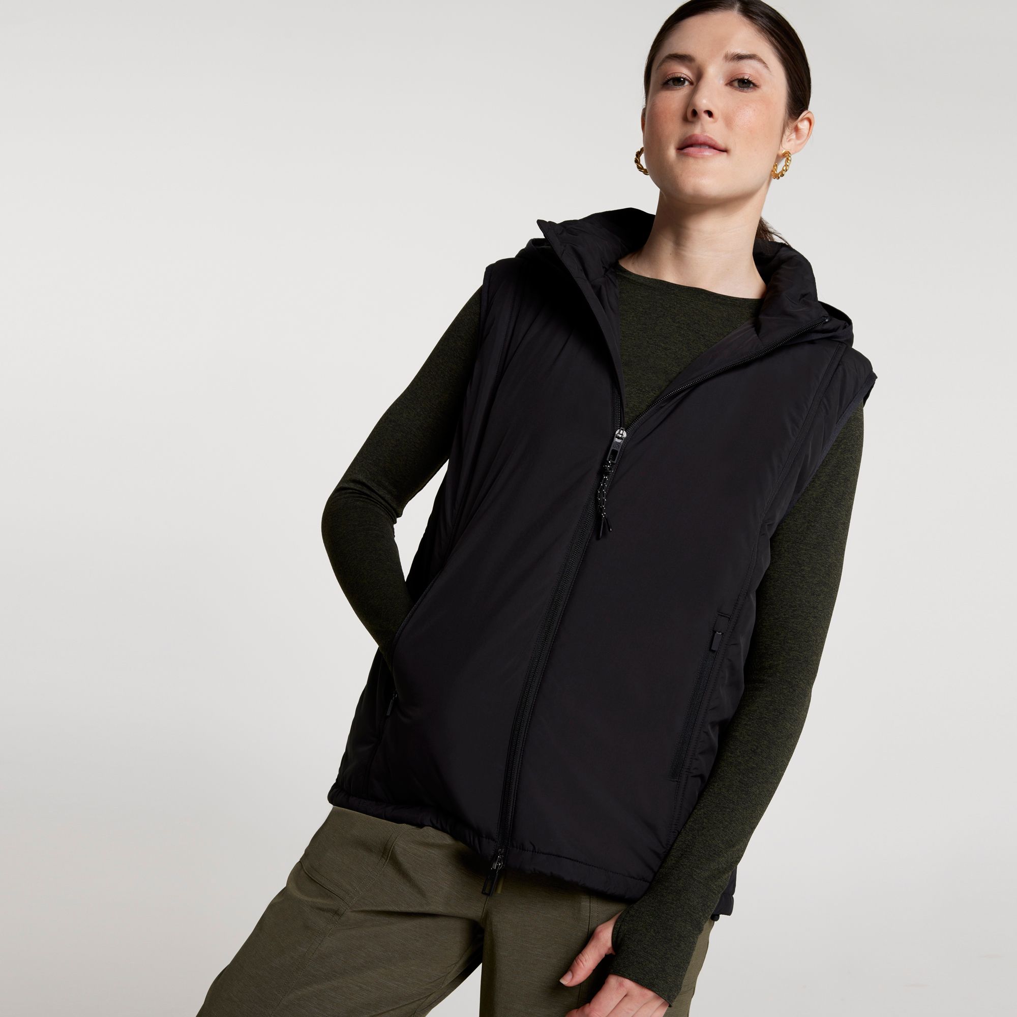 CALIA Women's Padded Packable Vest