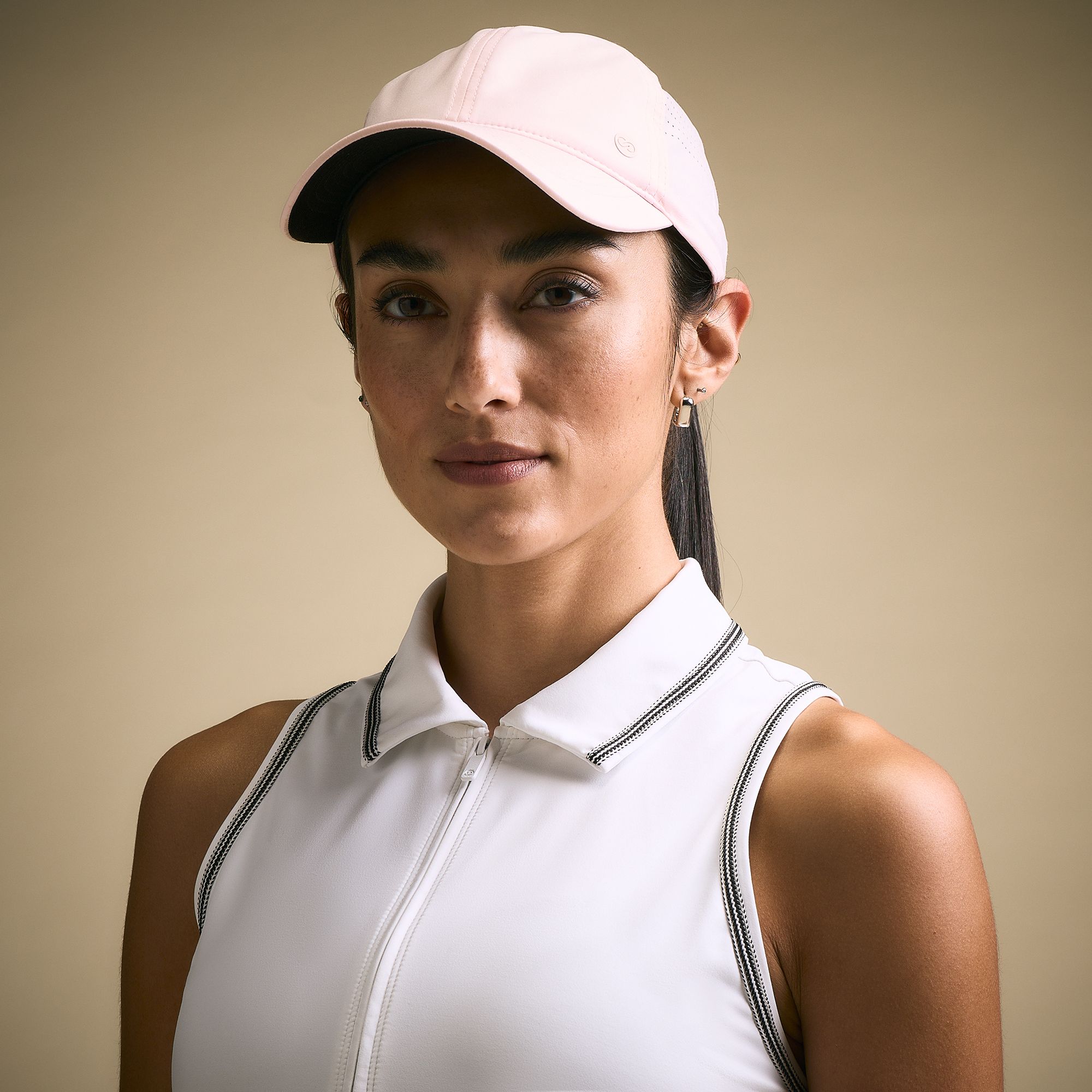 CALIA Women's Golf Perforated Ponytail Hat