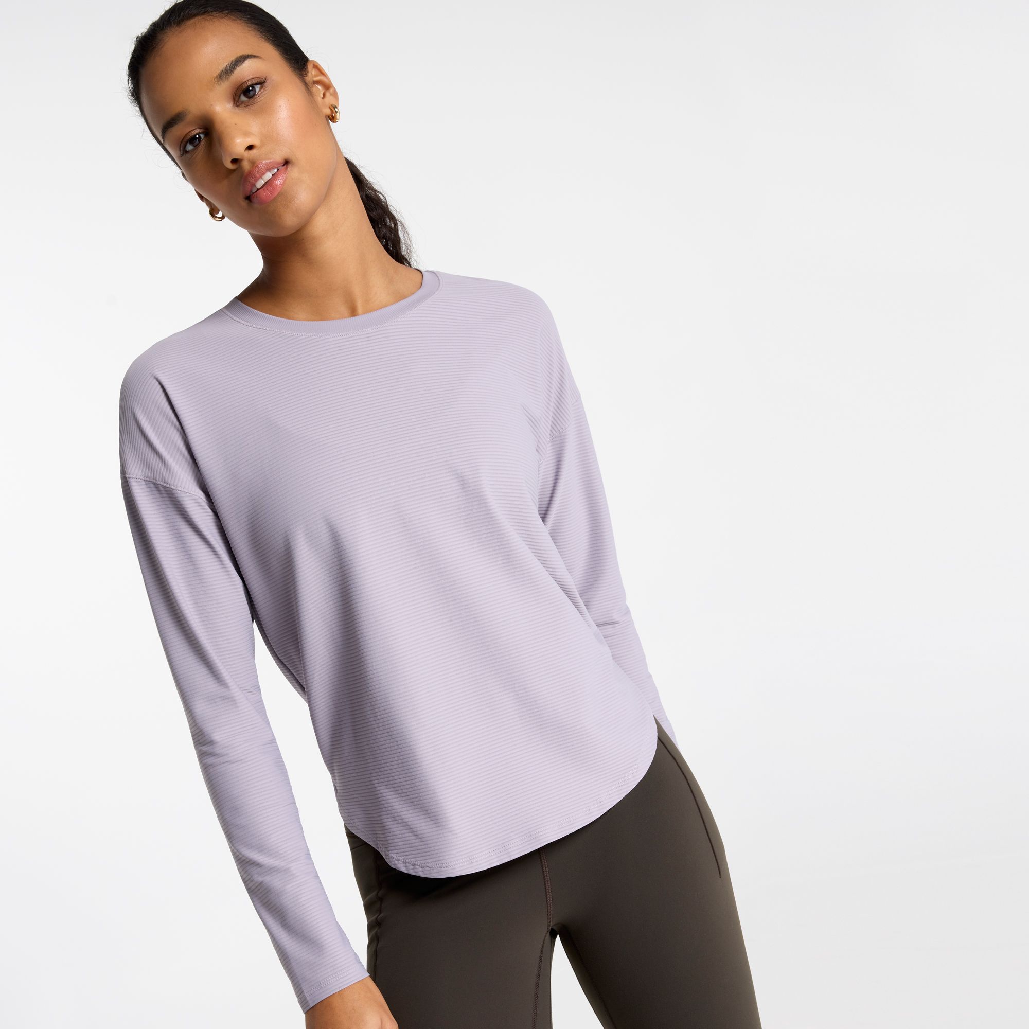 CALIA Women's Renew Drop Needle Long Sleeve Tee