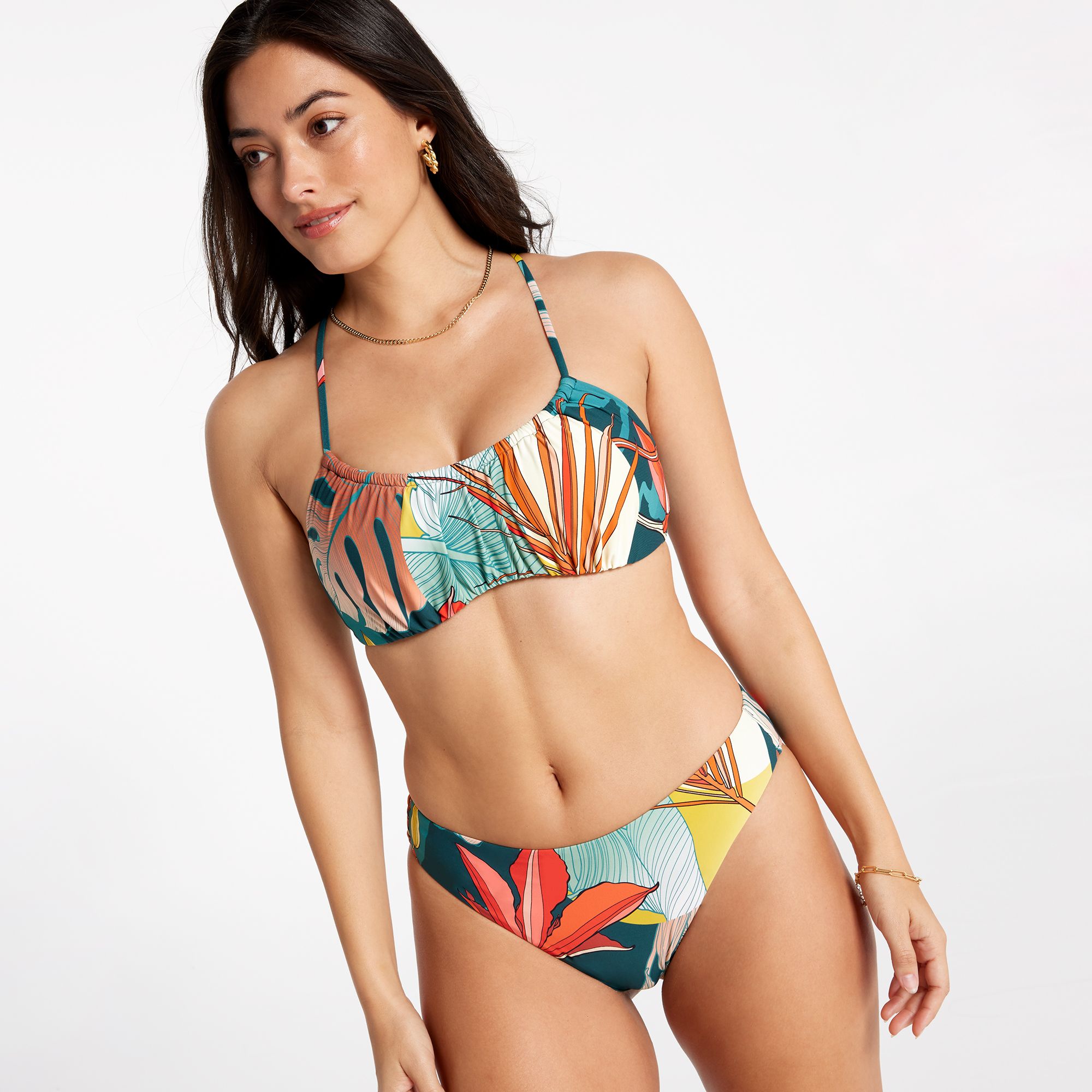 Botanical Print Sea Green