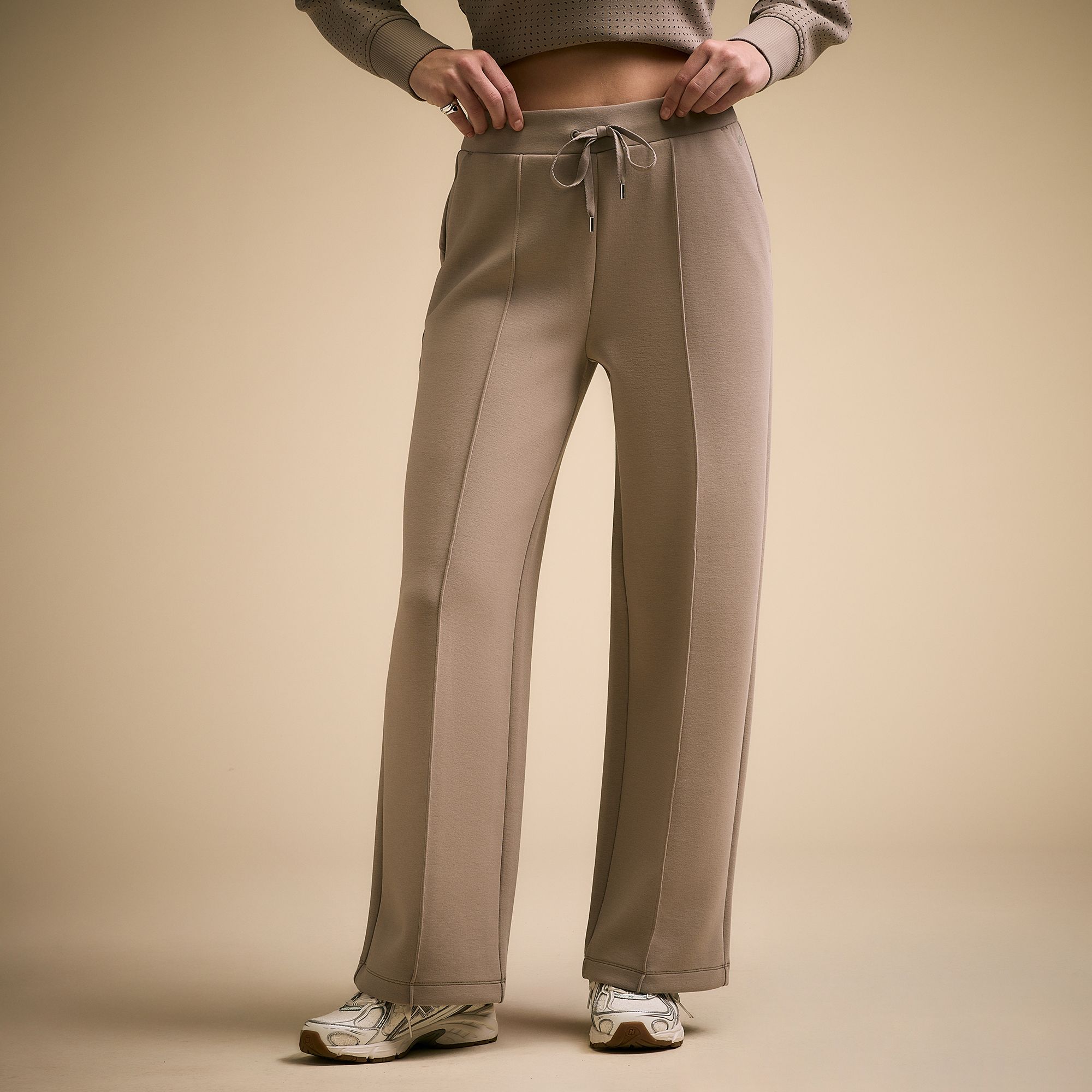 CALIA Women's Soft Scuba Wide Leg Pant