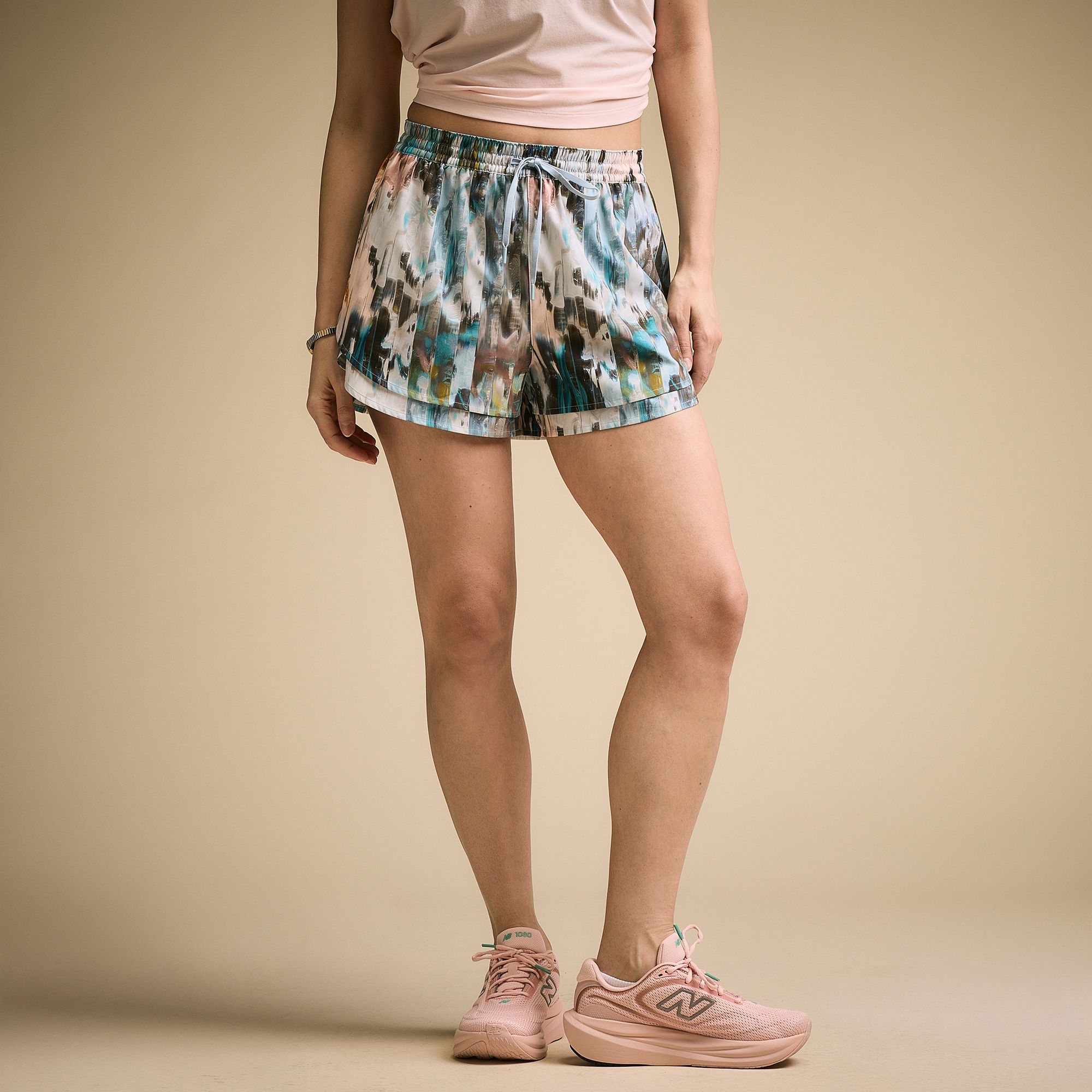 CALIA Women's Drawstring Step Up Short