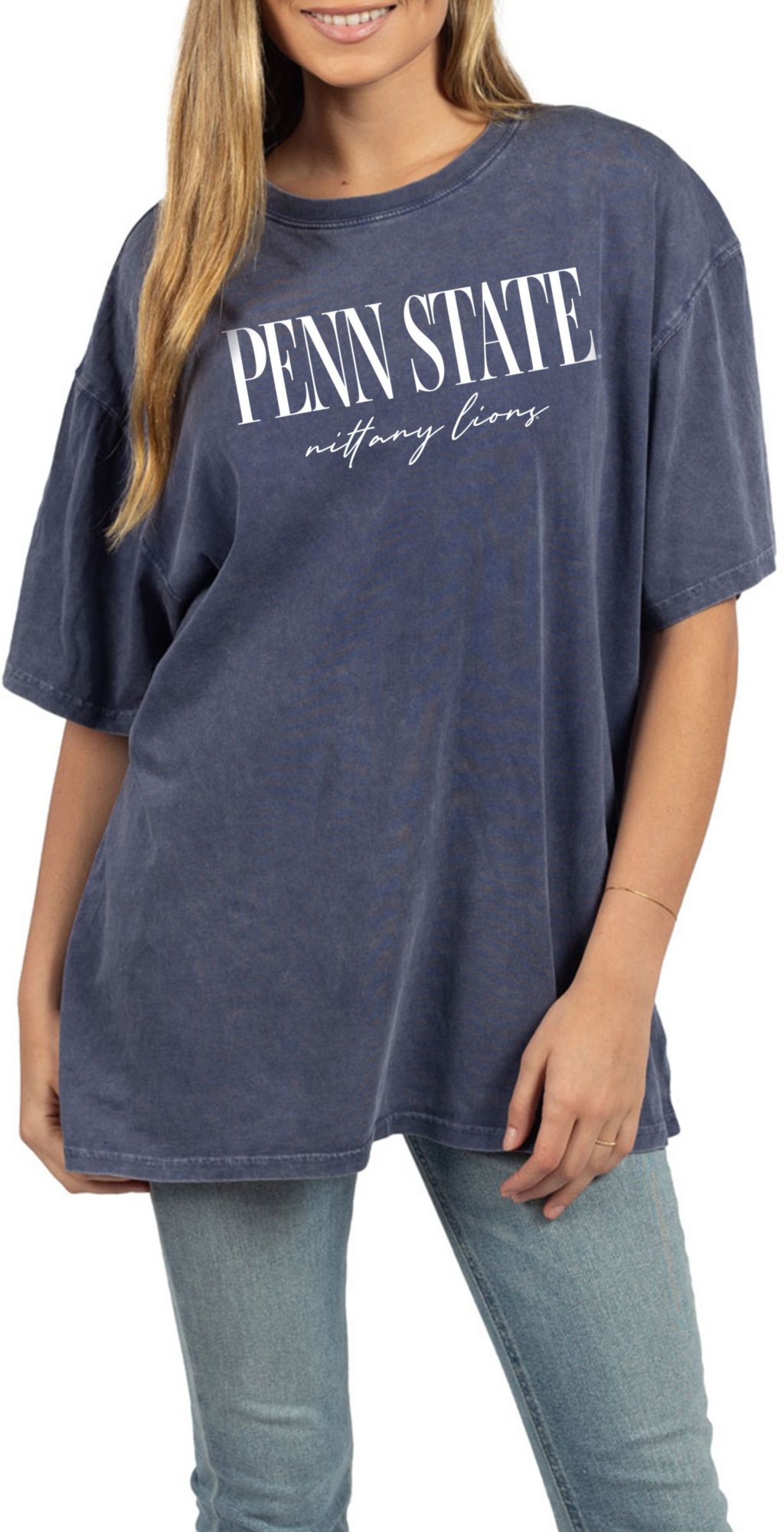chicka-d Women's Penn State Nittany Lions Ink The Band T-Shirt