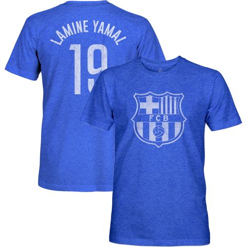 1863 FC Men's FC Barcelona Lamine Yamal #19 Maroon T-Shirt