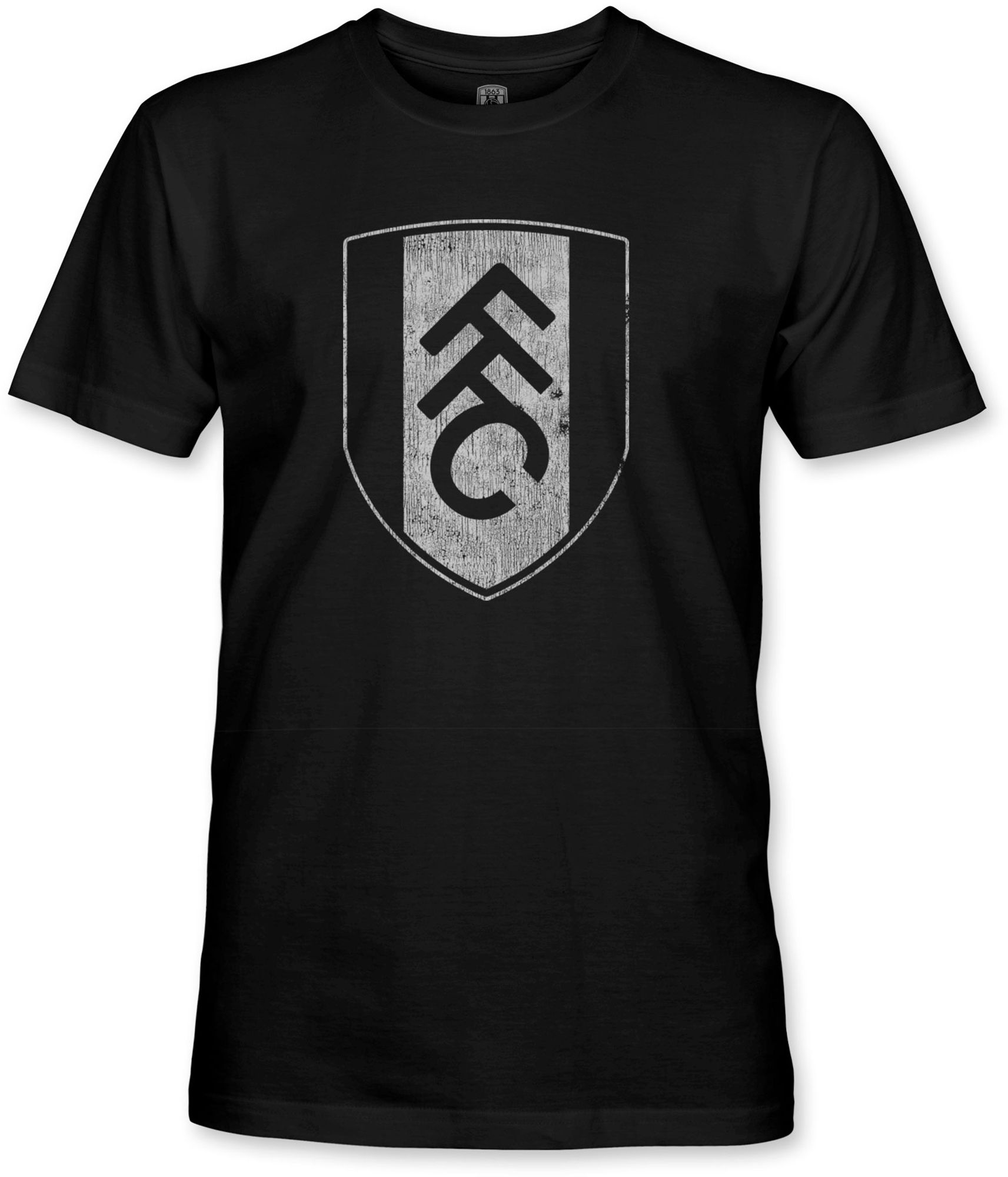 1863 FC Men's Fulham 2024 Black Logo T-Shirt