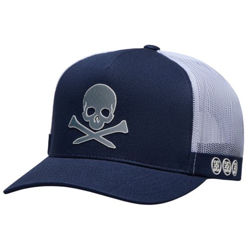 G/FORE Men's Soutache Knit Interlock Tall Trucker Golf Hat | Golf