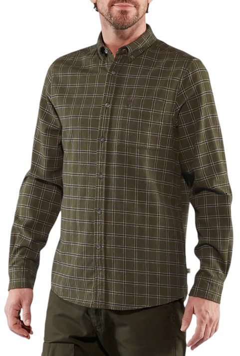 Fjallraven Men's Ovik Flannel Long Sleeve Shirt