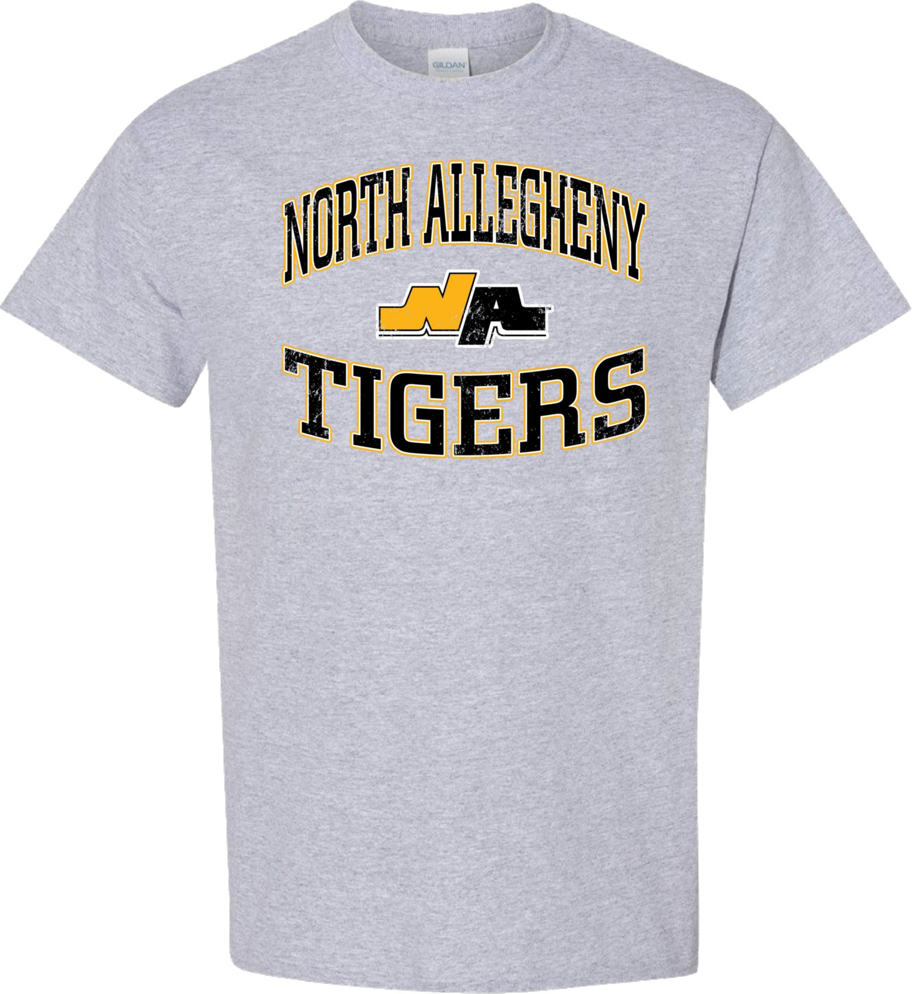 Pel Athletic Adult North Allegheny High School Grey T-Shirt