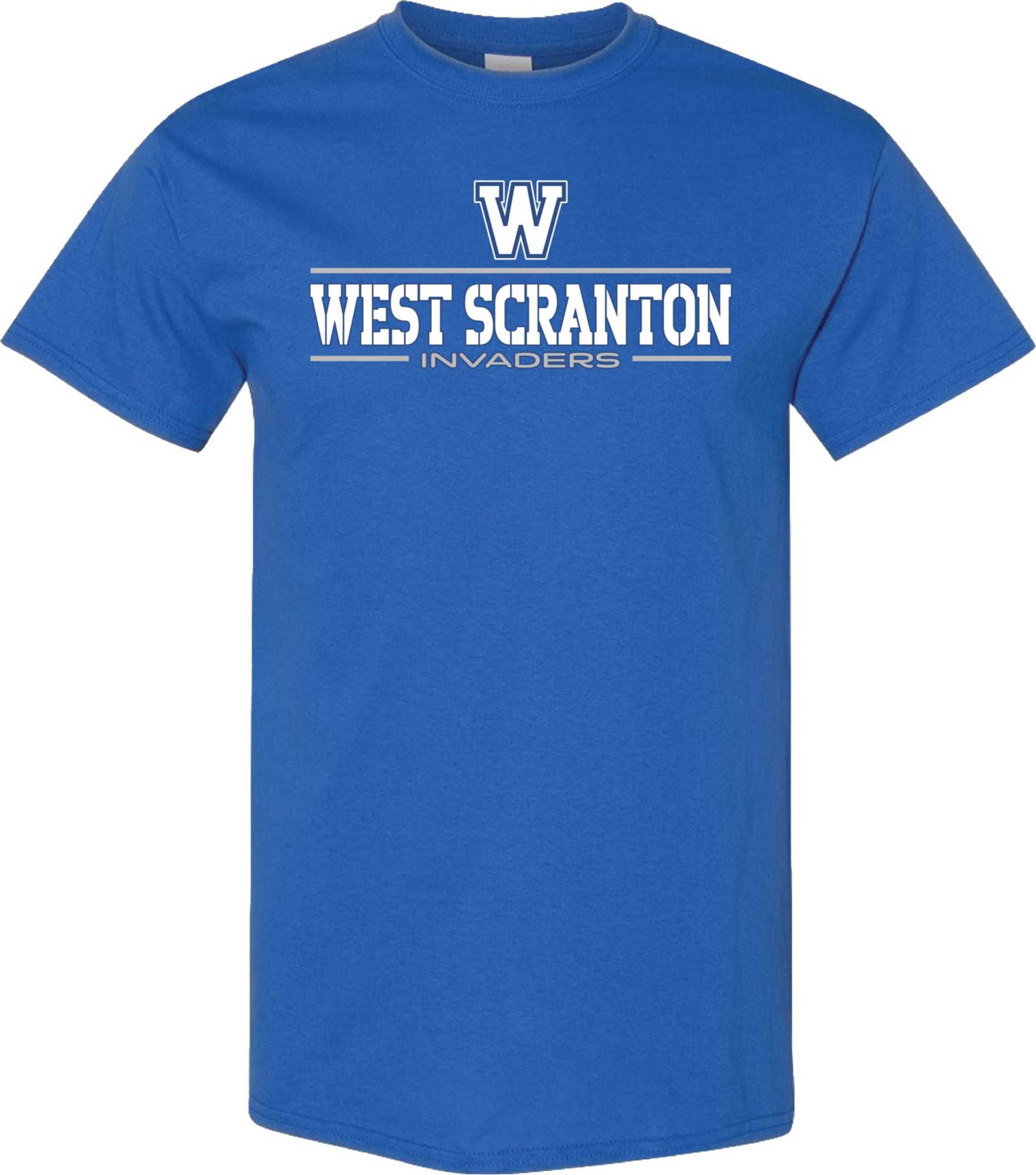 Pel Athletic Adult West Scranton High School Blue T-Shirt