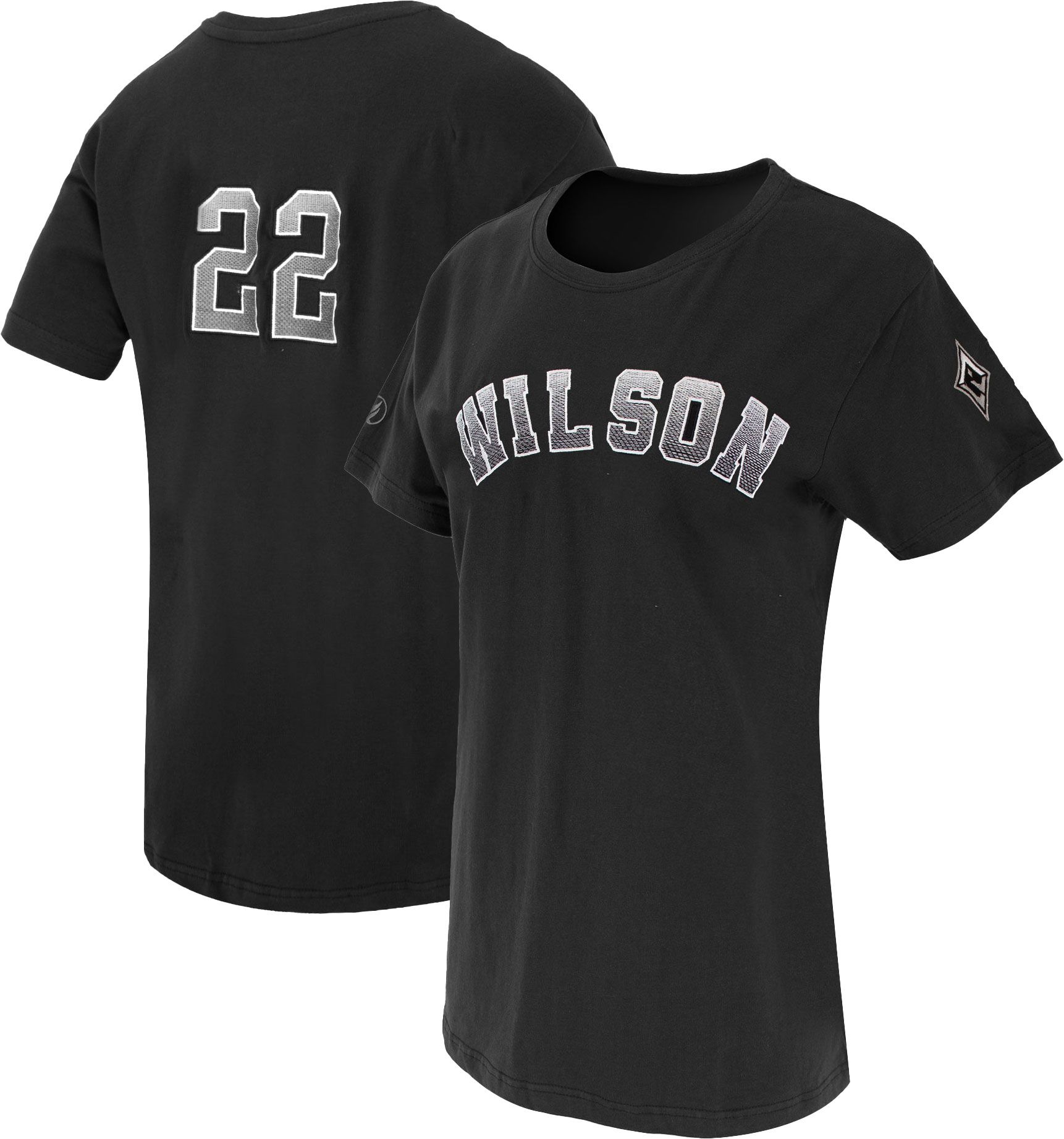 FISLL Women's Las Vegas Aces A'ja Wilson #22 Black T-Shirt