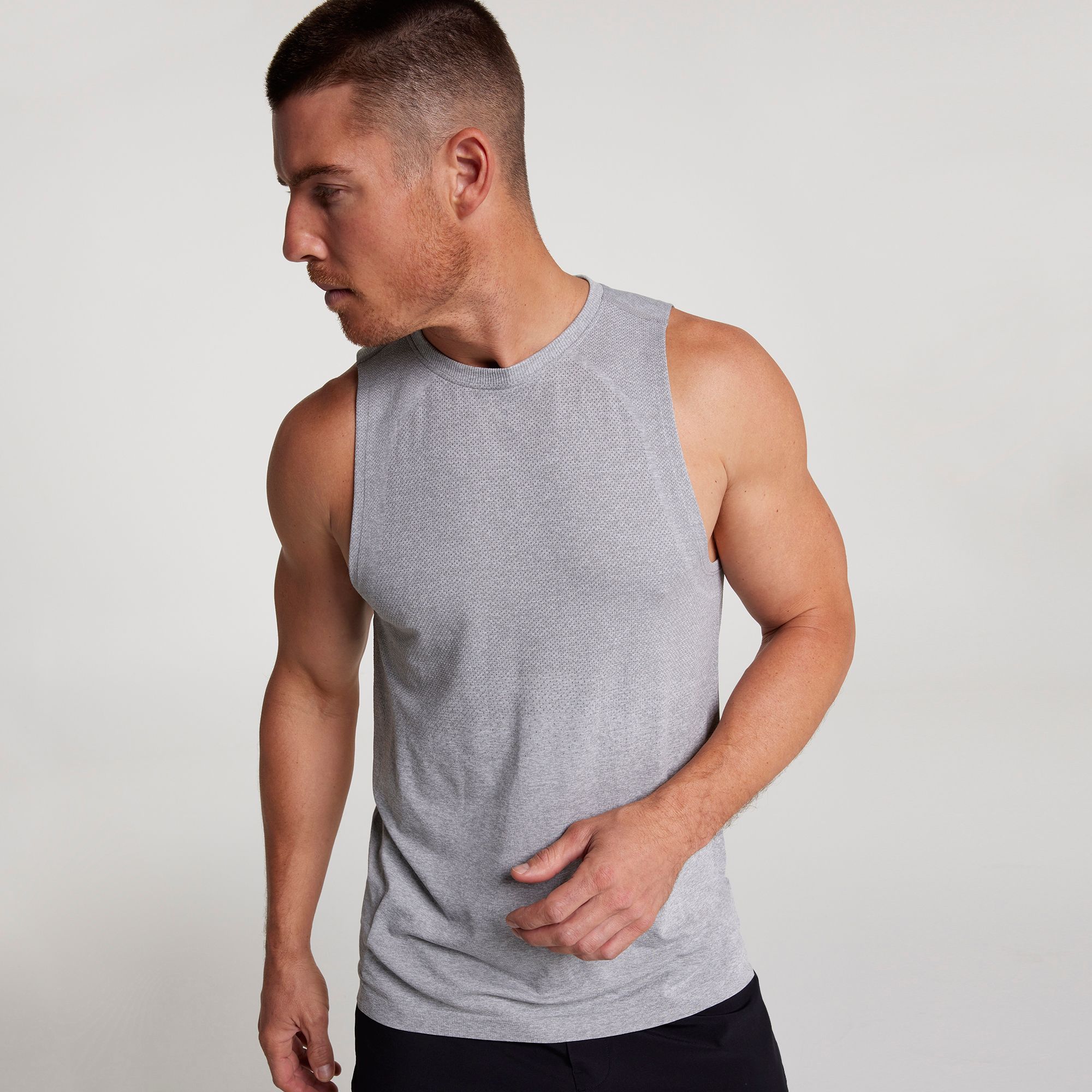 VRST Men's Circuit Seamless Space Dye Tank