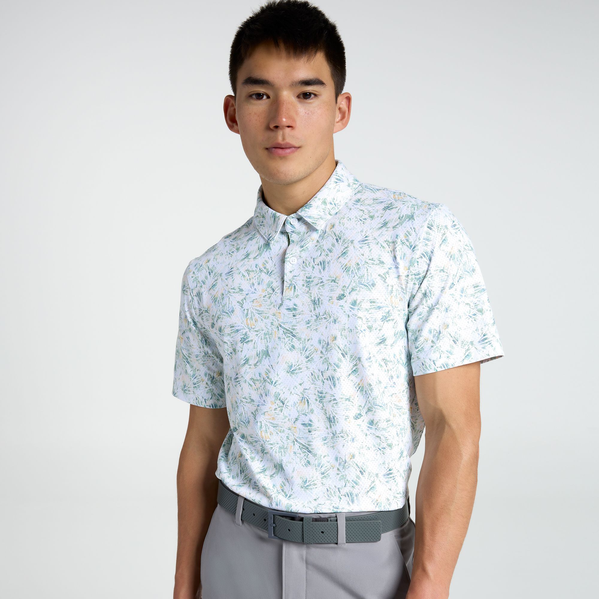 VRST Men's Golf Pivot Printed Polo