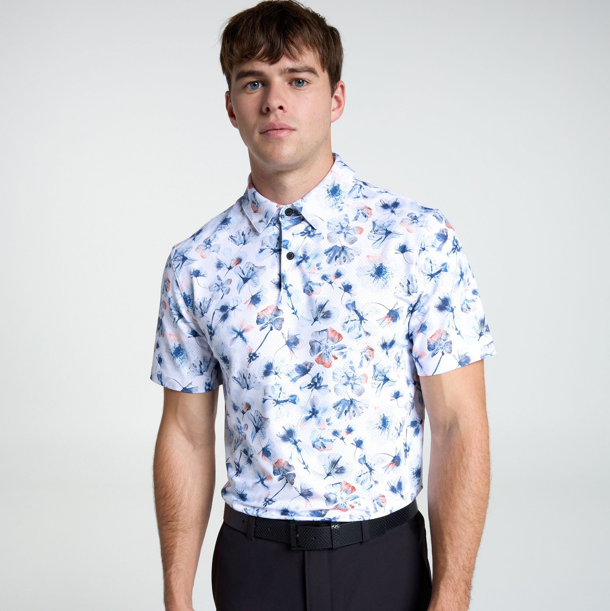 VRST Men's Golf Pivot Printed Polo