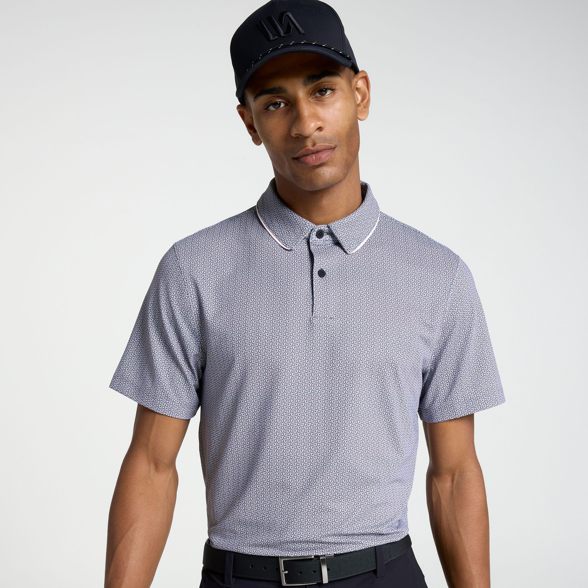 VRST Men's Golf Pivot Printed Polo